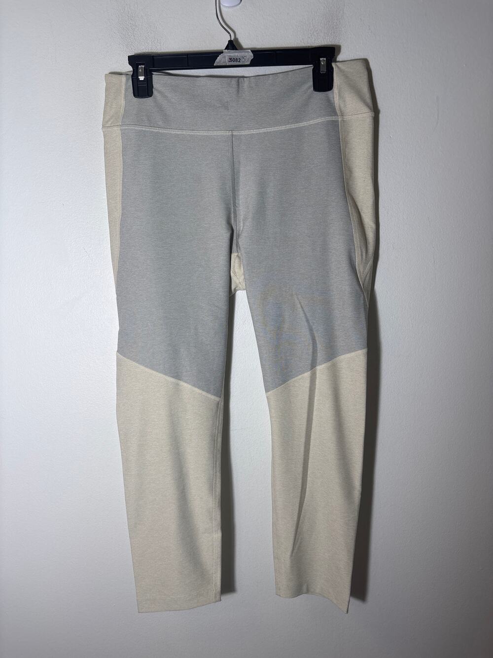 Outdoor Voices Gray Colorblock Athletic Leggings Sz XL